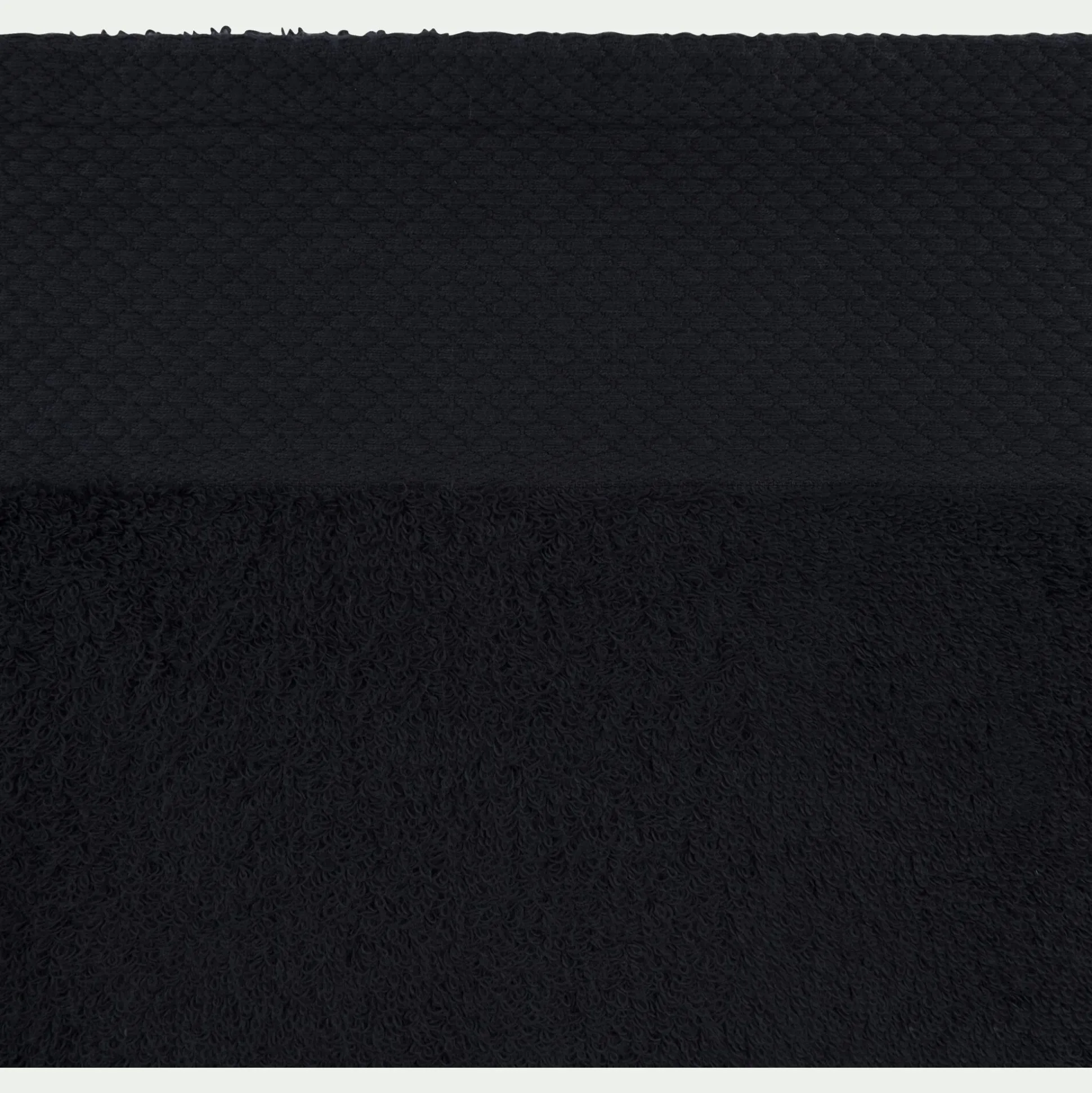 Drap de douche en coton peigné - gris calabrun 70x140cm