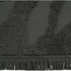 Drap de douche en coton - vert cèdre 70x140cm