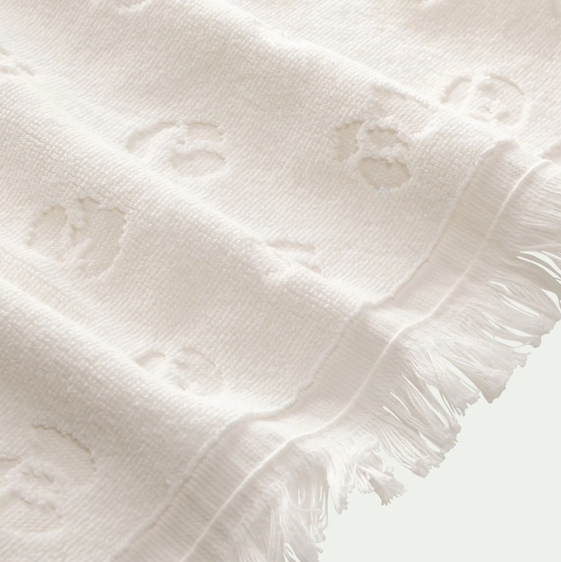 Drap de douche en coton 70x140cm - blanc
