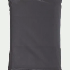 Drap plat en coton 270x300cm - gris ardoise
