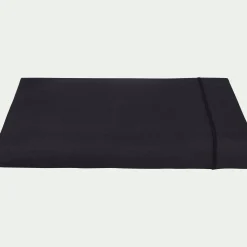 Drap plat en coton 270x300cm - gris calabrun