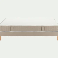 Ensemble matelas ferme à ressorts et sommier ferme