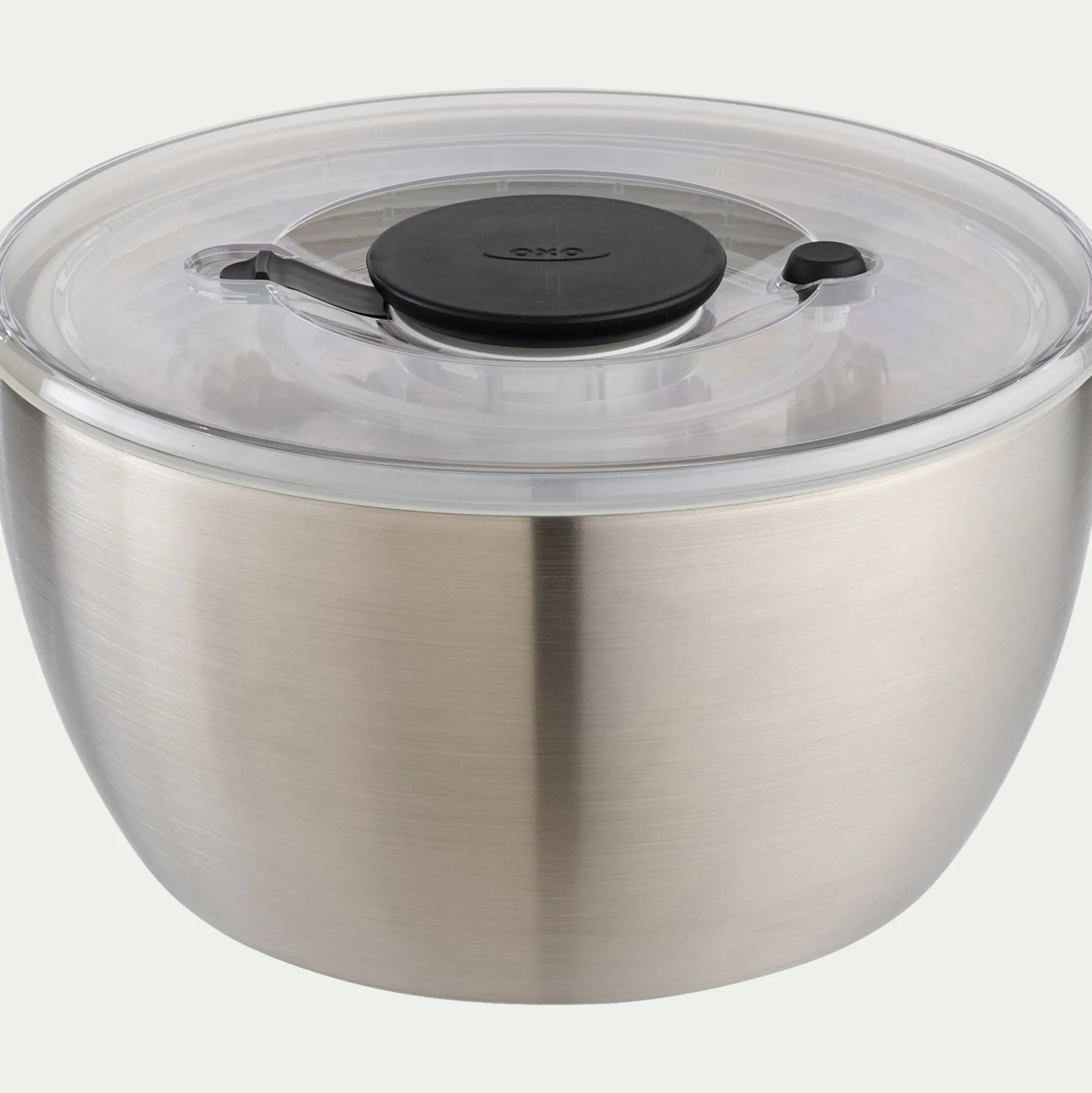 Essoreuse à salade en inox D26 cm - gris métallisé