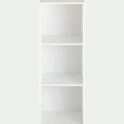 Etagère 3 cases en bois - blanc