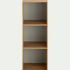 Etagère 3 cases en bois - bois clair