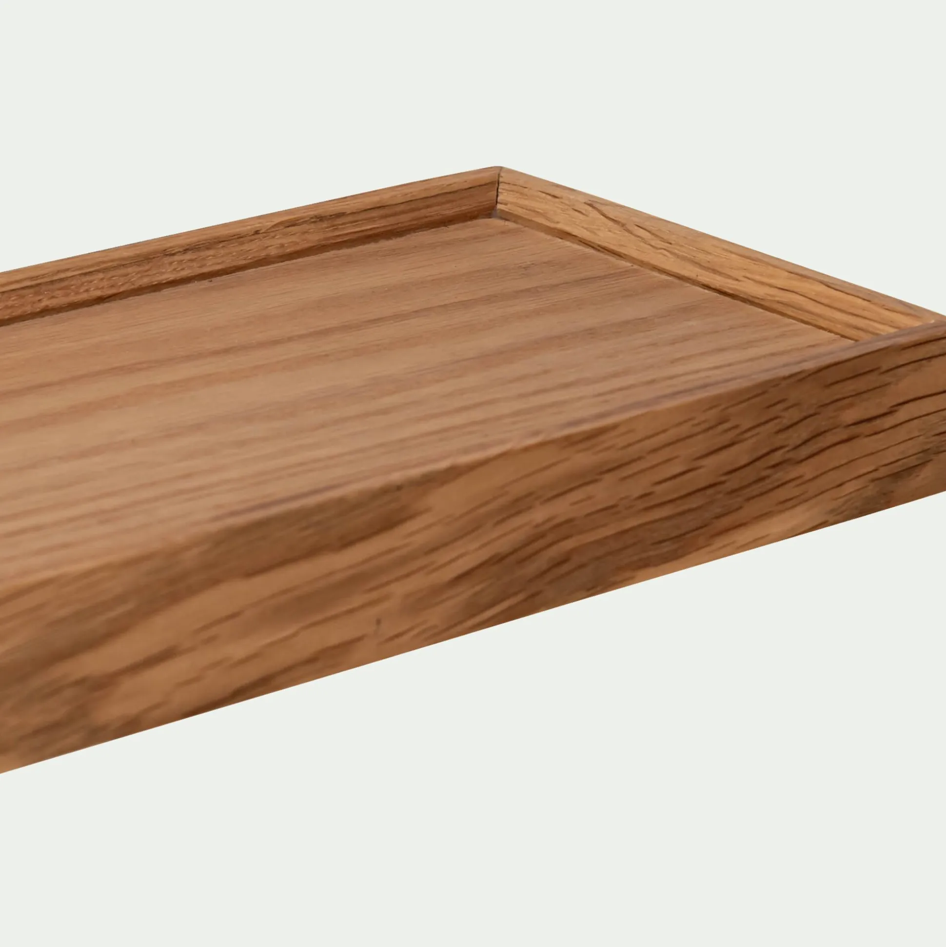 Etagère murale en bois 12x80cm - bois clair