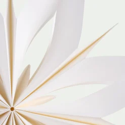 Etoile à suspendre en papier D40cm - blanc