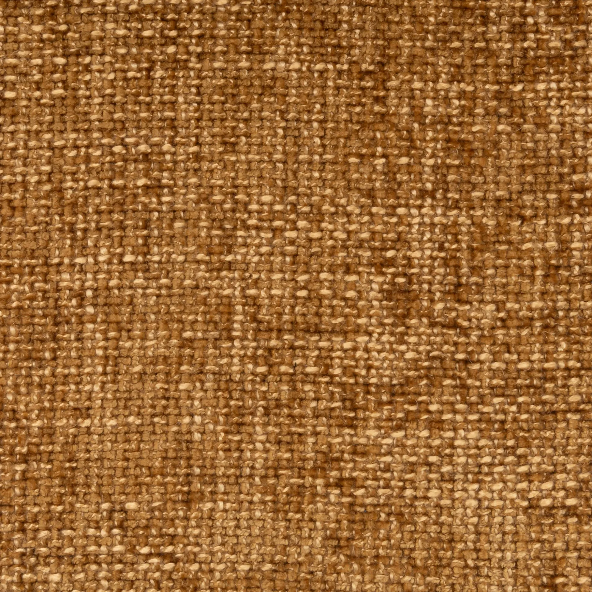 Fauteuil en tissu chenille - jaune argan
