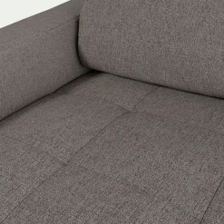 Fauteuil en tissu pop - taupe