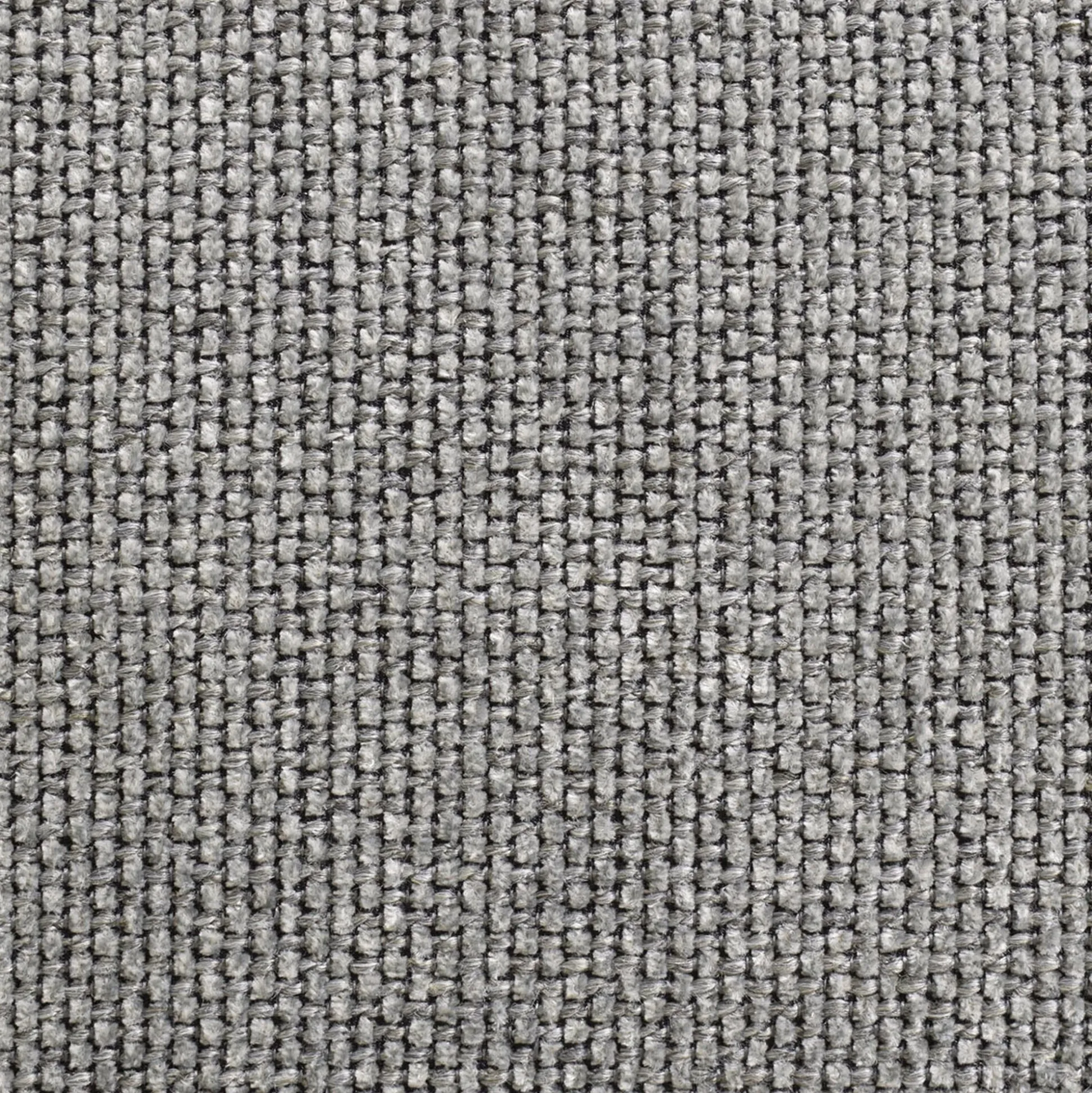 Fauteuil en tissu tramé piétement noir - gris ardoise
