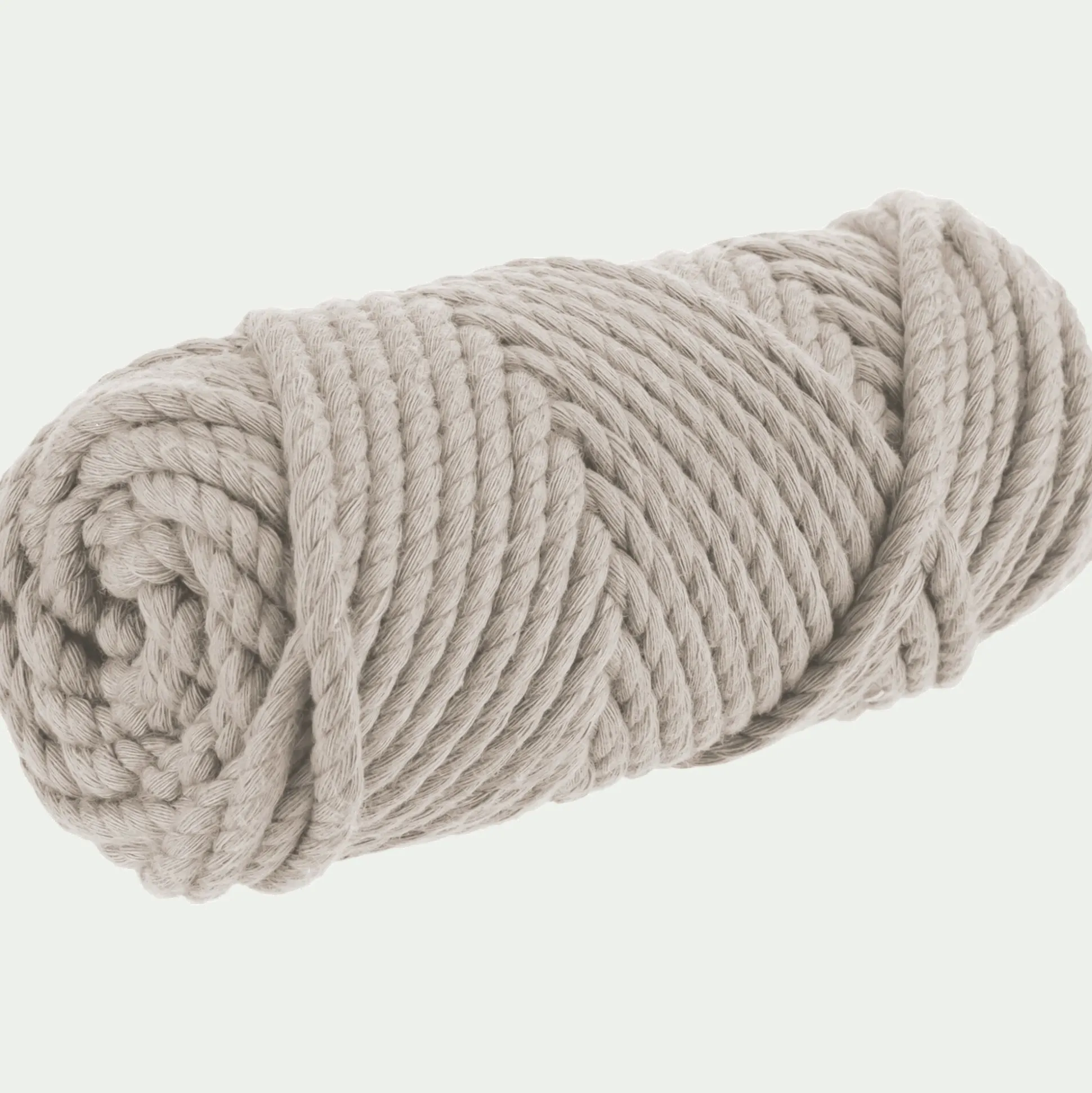 Fil coton macramé de 25m - blanc écru