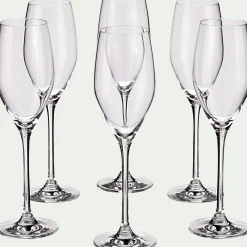 Flûte à champagne en cristallin 17cl - transparent