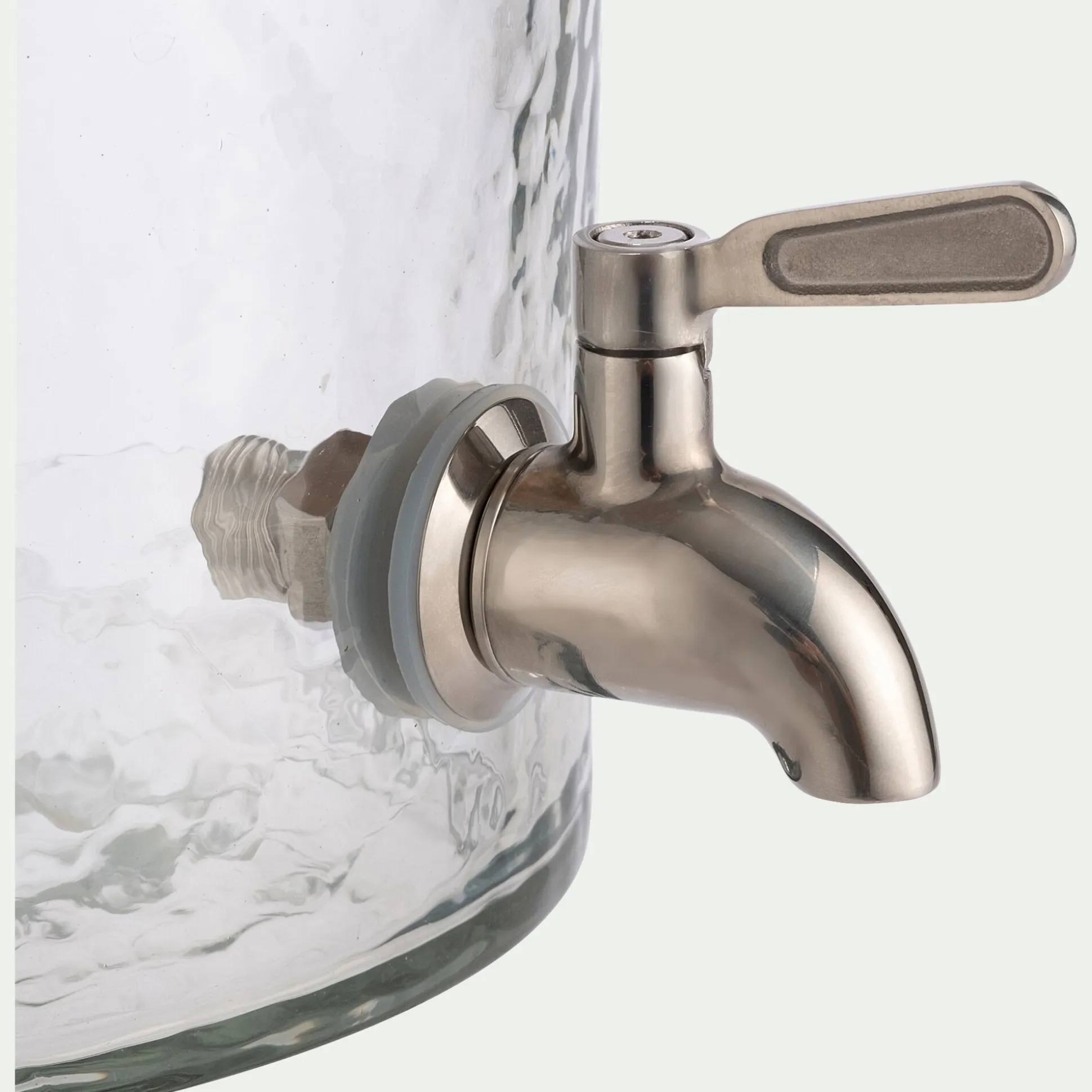 Fontaine à boisson en verre 3,5l - transparent