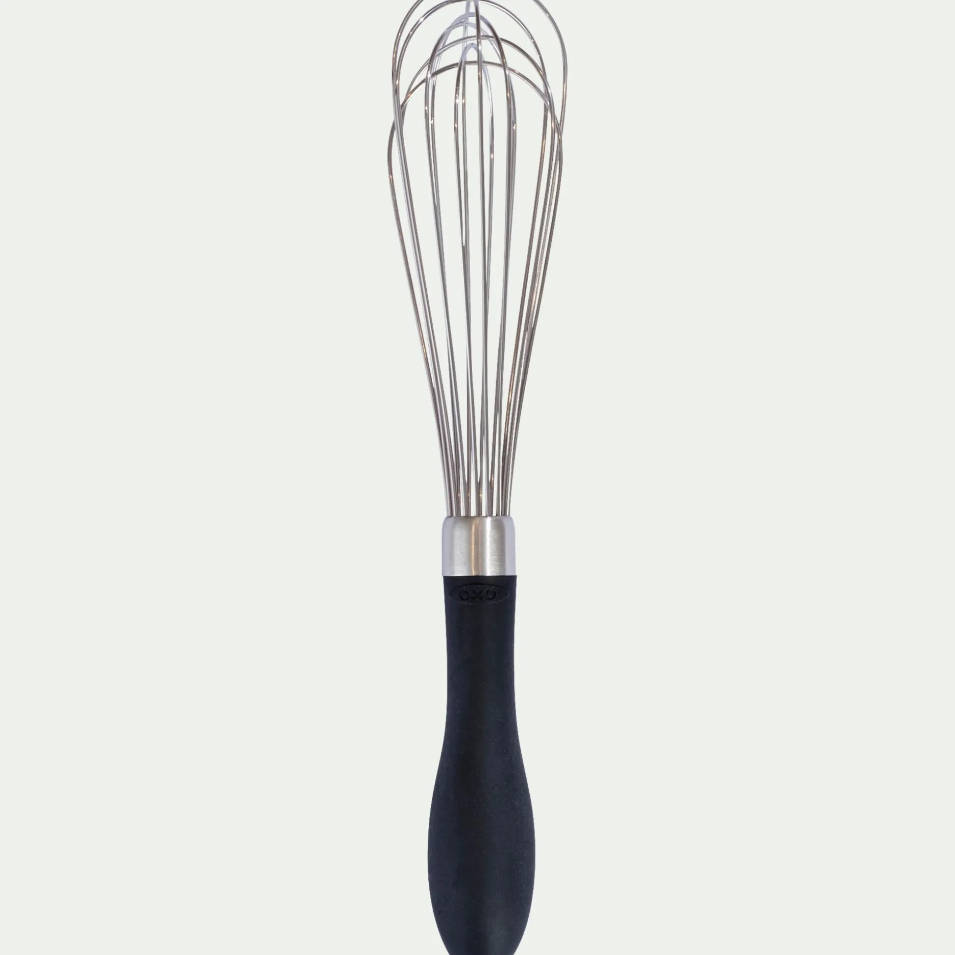 Fouet en inox 22cm - noir