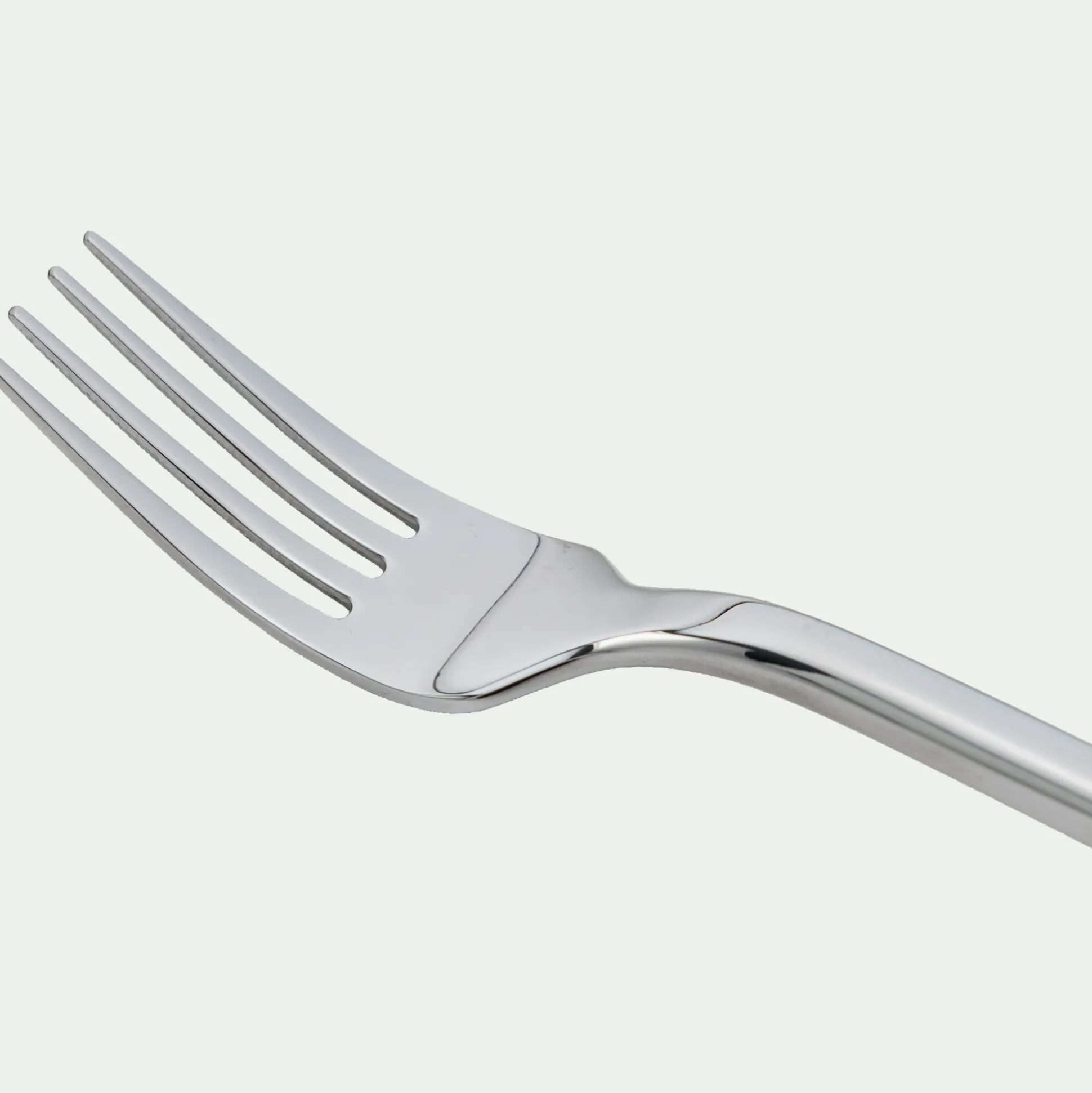Fourchette en acier inoxydable - argenté