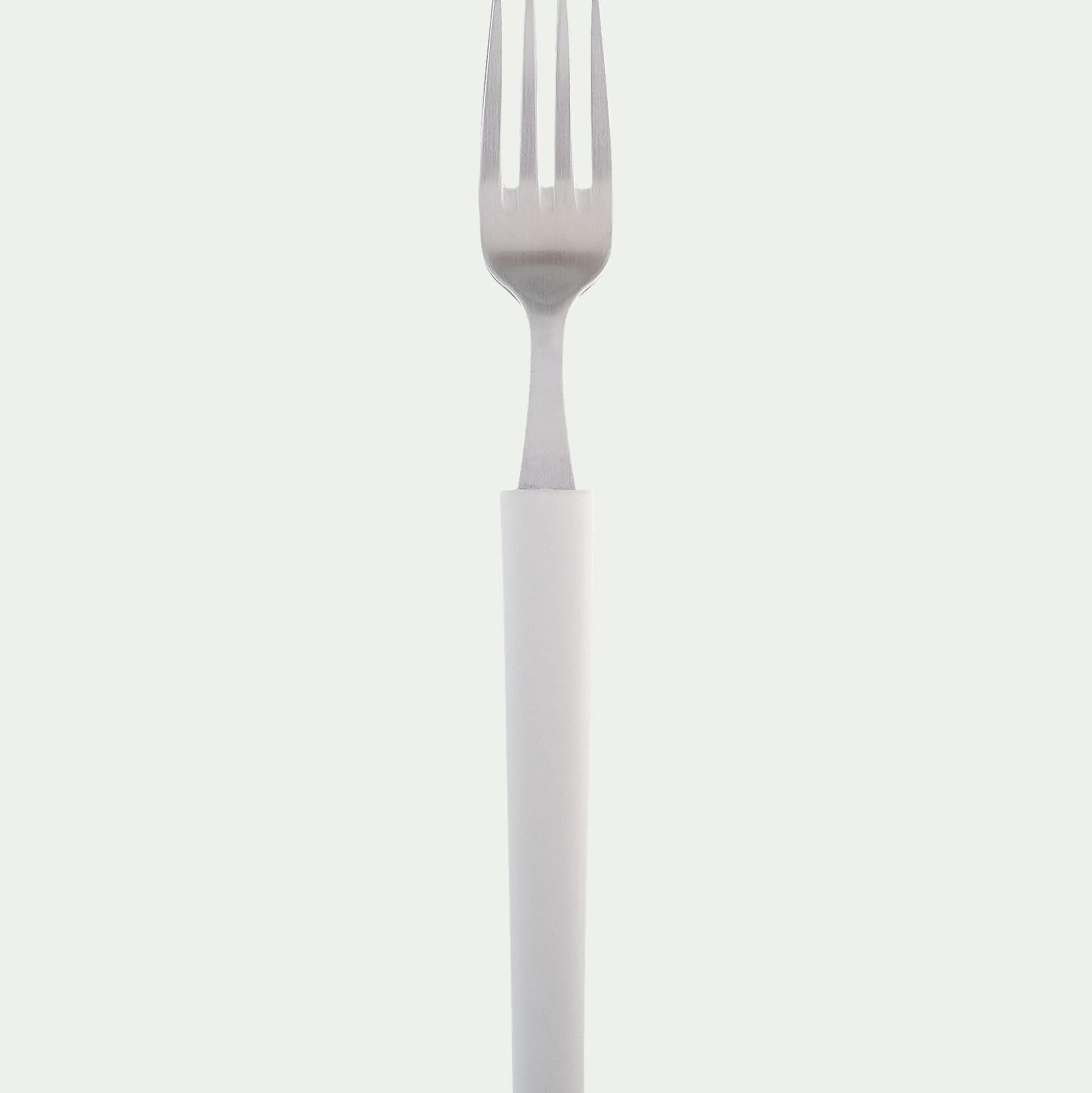 Fourchette en inox - beige roucas