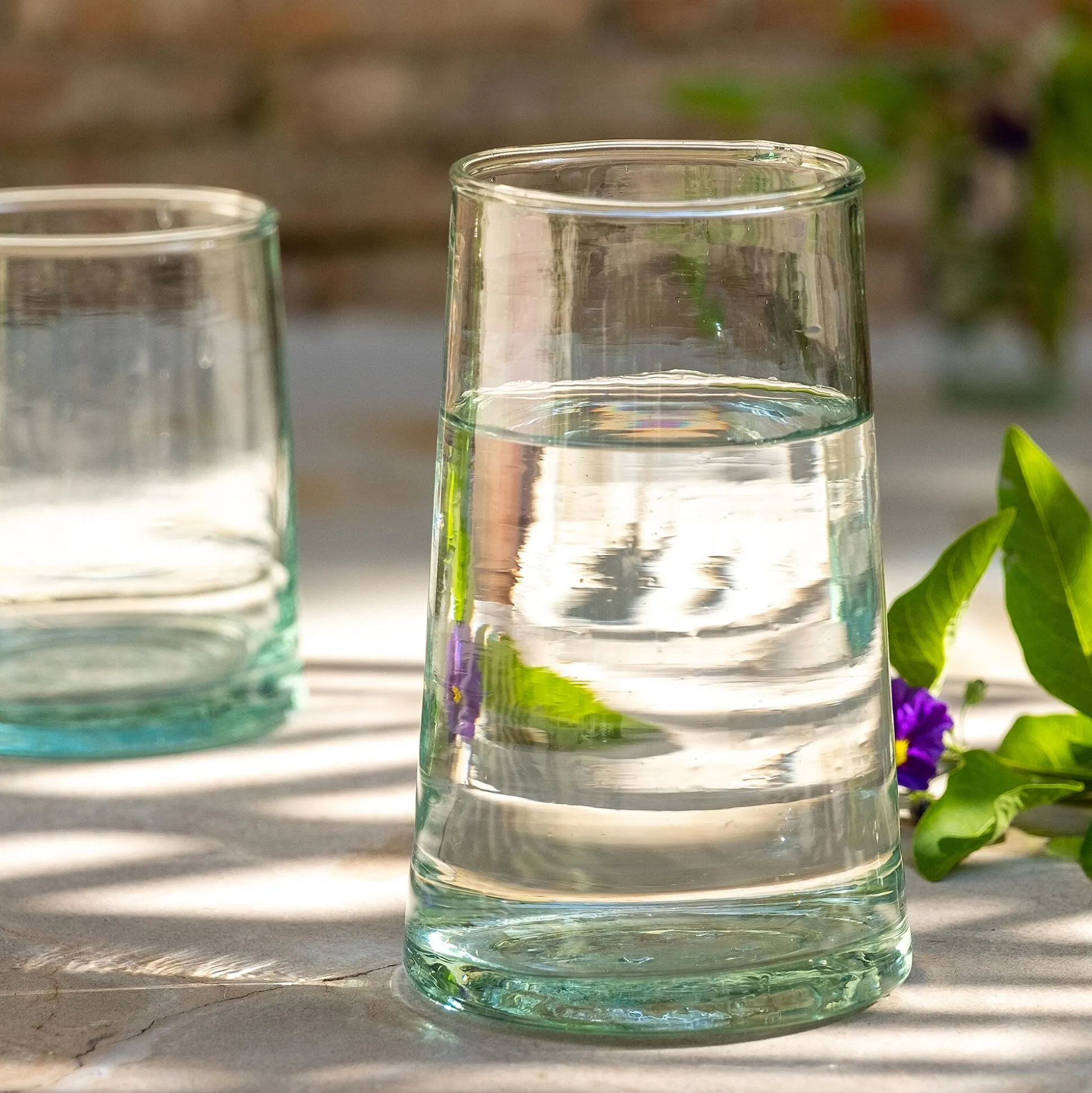 Gobelet en verre recyclé 33cl - transparent