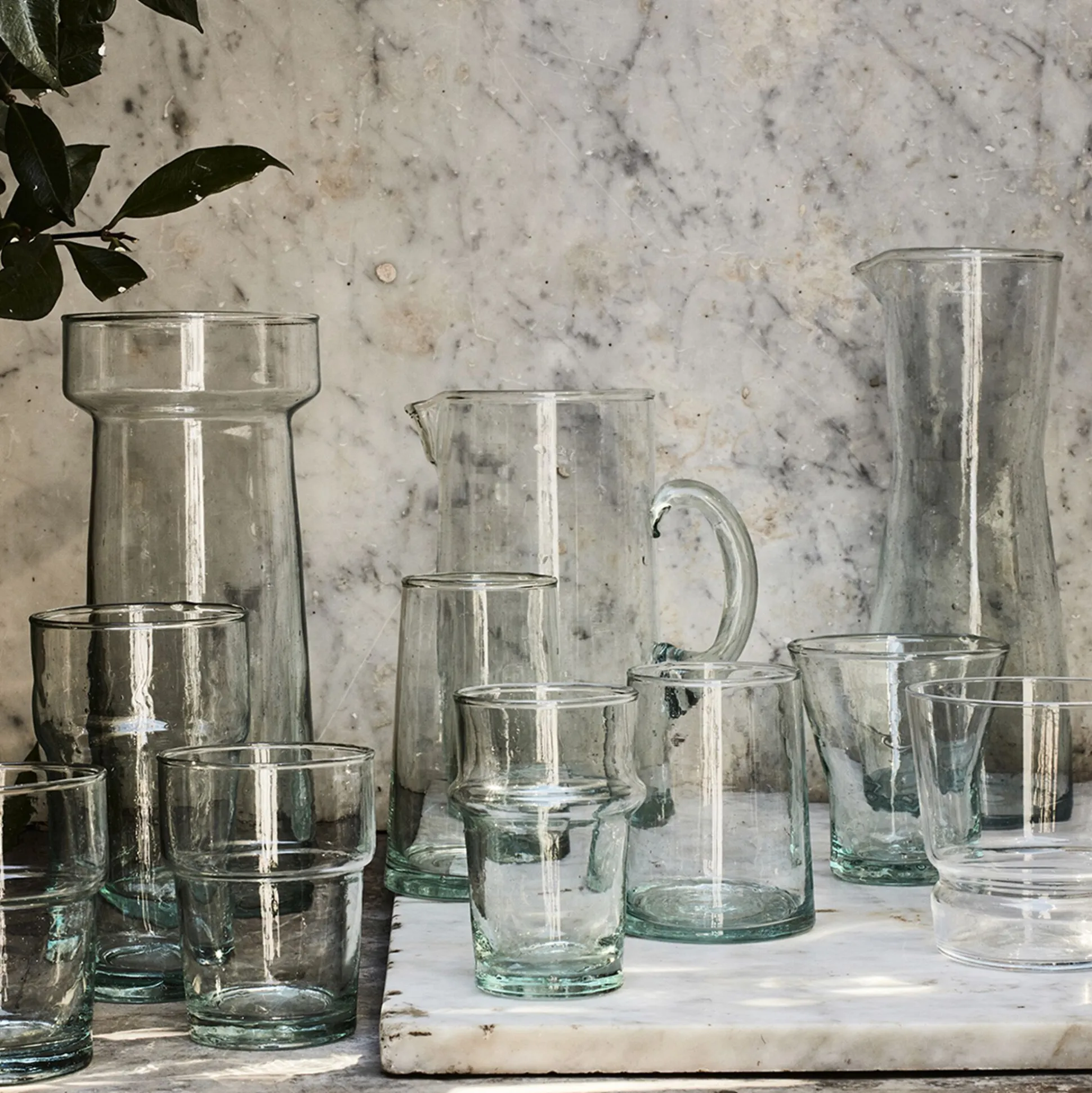 Gobelet en verre recyclé 33cl - transparent