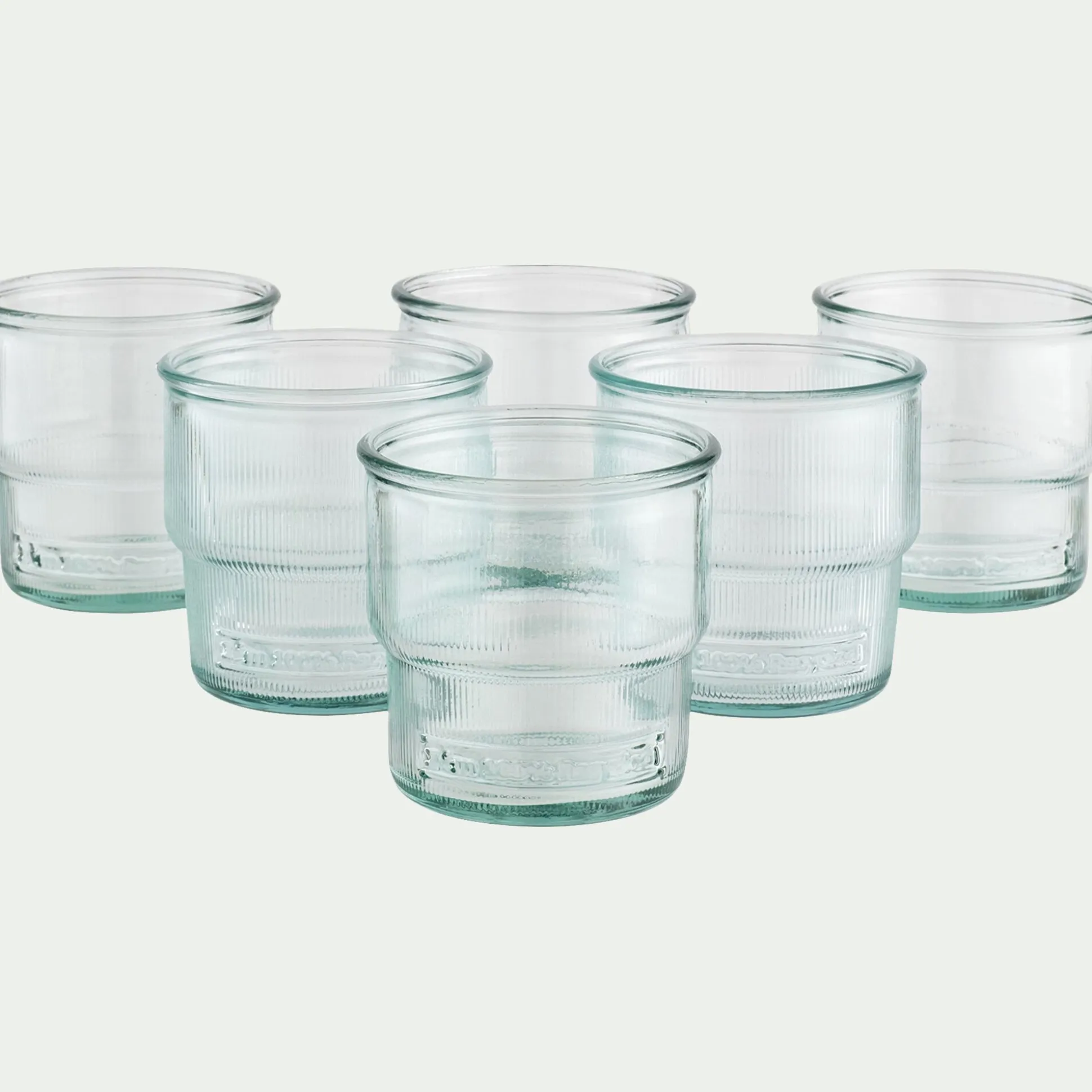 Gobelet en verre recyclé 20cl - transparent