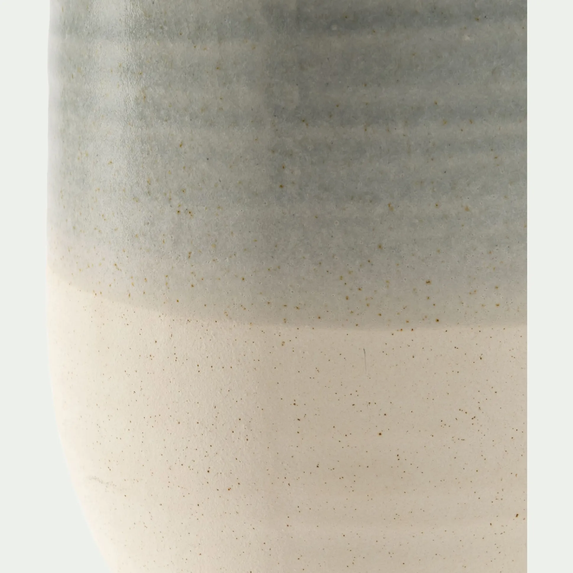Grand vase en céramique H54,5cm - gris
