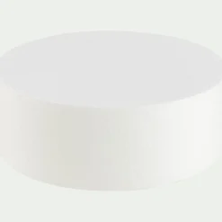 Gâteau factice rond H10xD30cm - blanc