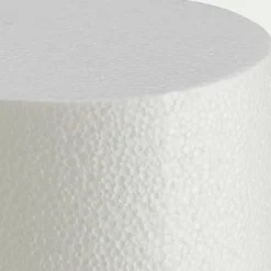Gâteau factice rond H10xD15cm - blanc