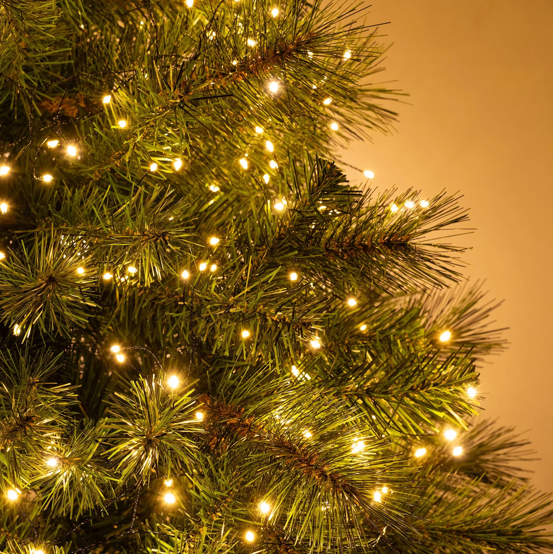 Guirlande lumineuse de Noël L600cm - jaune