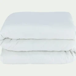 Housse de couette en lin lavé 240x220cm - blanc capelan