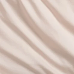 Housse de couette en satin lavé 240x220cm - rose pétale