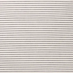 Housse de couette 240x220cm en coton lavé à motif rayures - blanc
