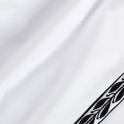 Housse de couette 260x240cm en percale de coton - blanc