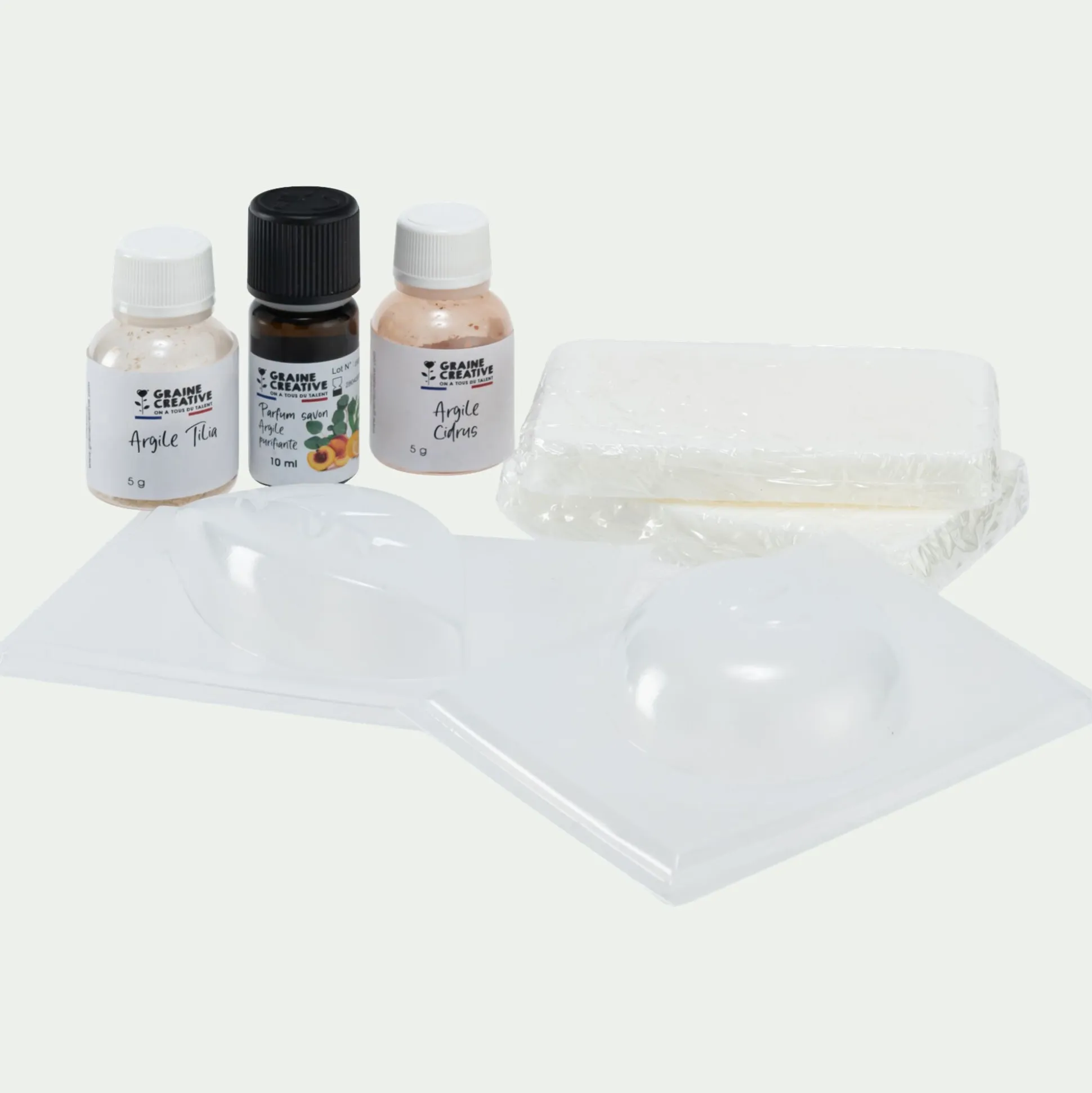 Kit de création de savons à l'argile