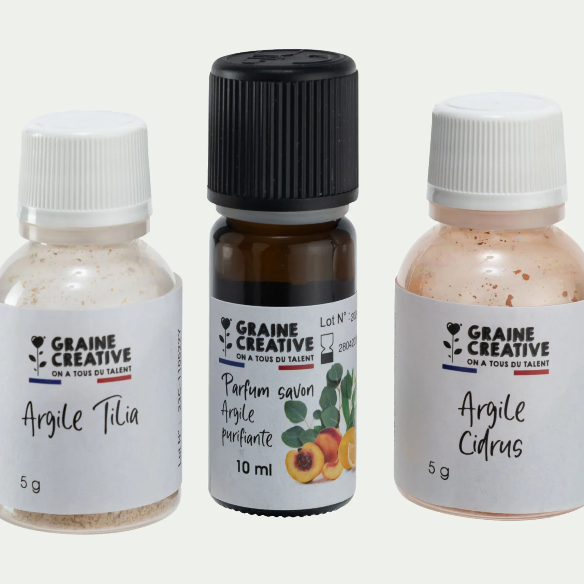 Kit de création de savons à l'argile