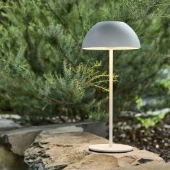 Lampe de table à poser nomade H28cm - blanc