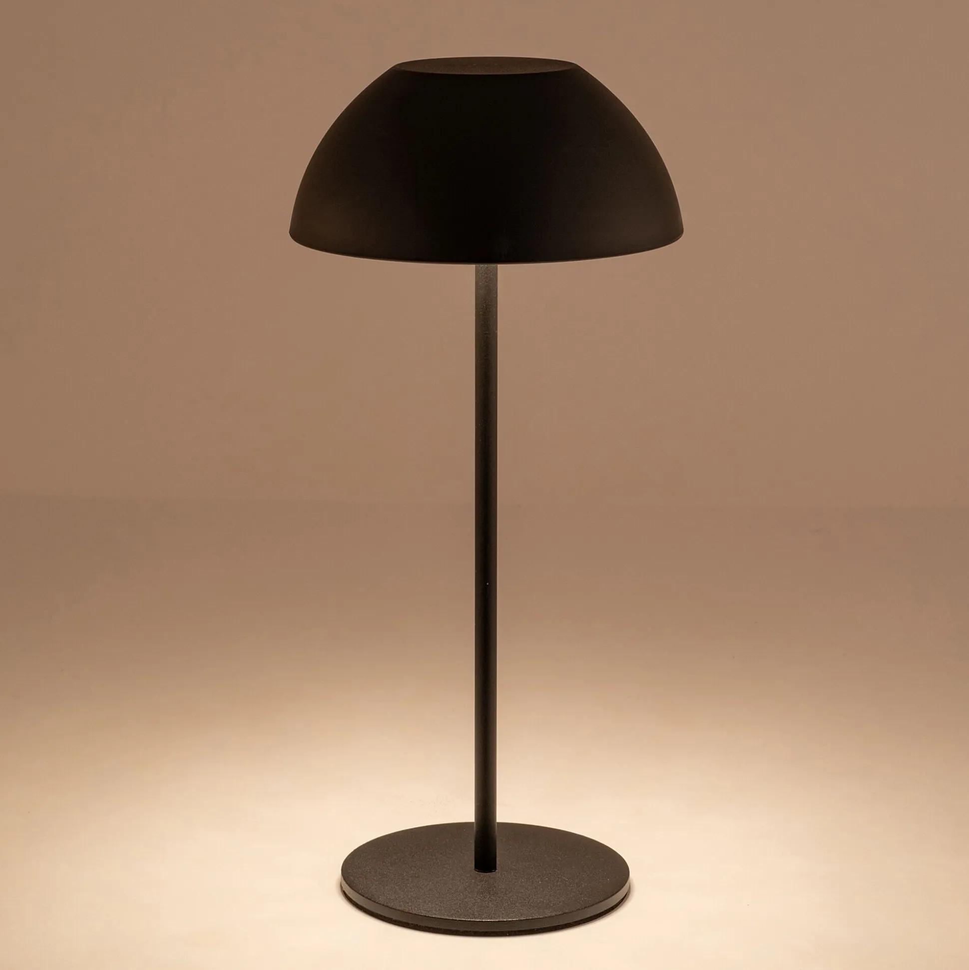 Lampe de table à poser nomade H28cm - noir