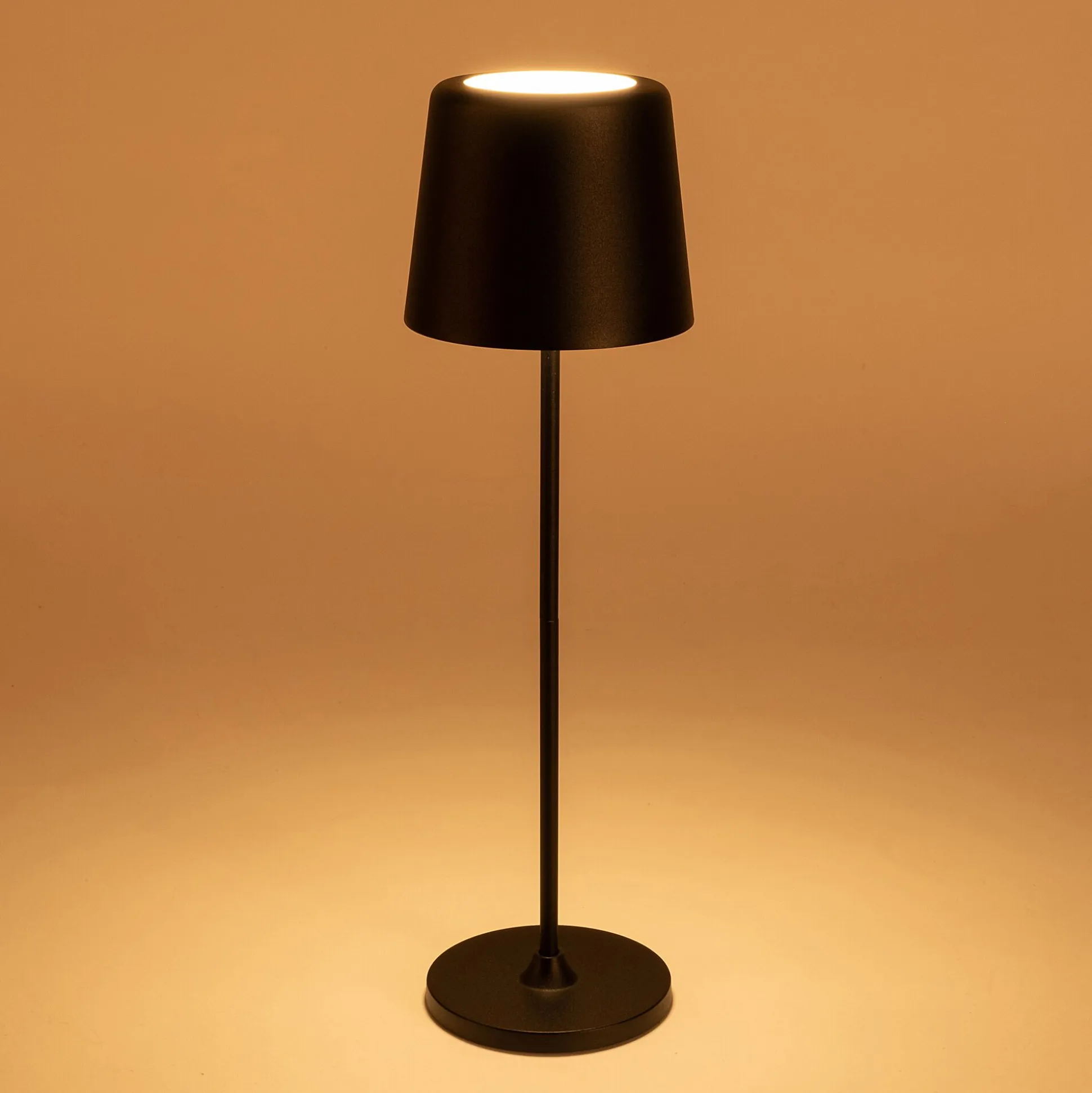 Lampe de table à poser nomade H37cm - noir
