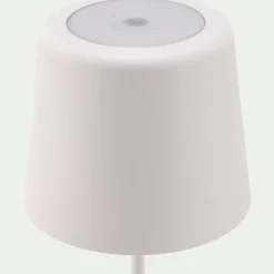 Lampe de table à poser nomade H37cm - blanc