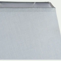 Lampe à poser électrifiée en coton - bleu calaluna H47cm
