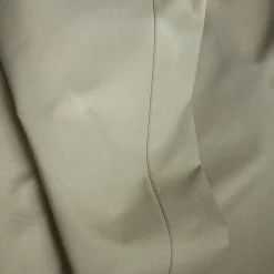 Linge de lit uni en percale de coton - vert cèdre