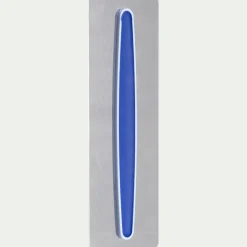 Lisseur à ganache en inox - bleu