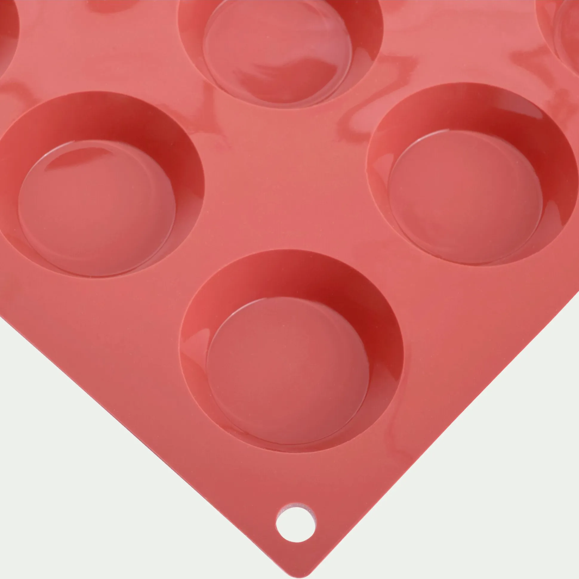 Lot de 15 moules à tartelettes en silicone platinium - marron