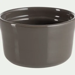 Lot de 4 ramequins en grès D9cm - vert
