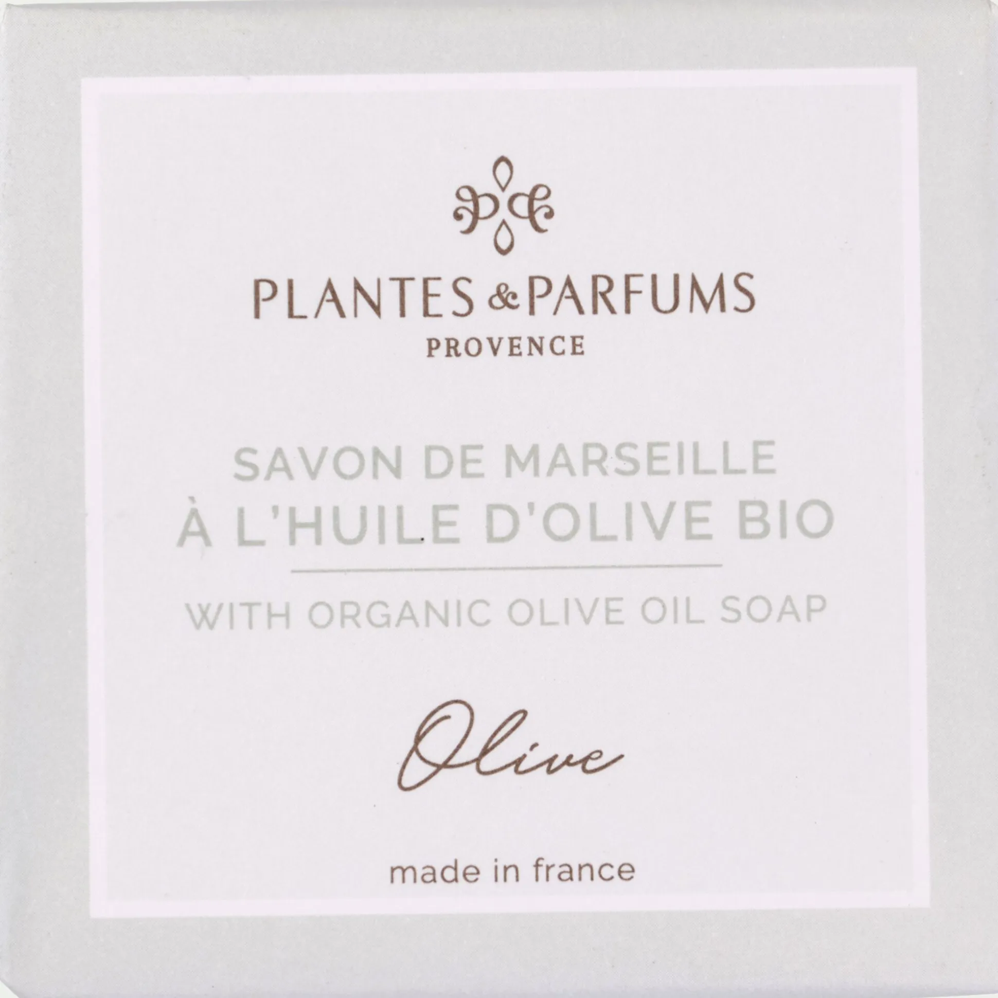 Lot de 2 savons de Marseille à l'huile d'olive bio senteur olive 100g