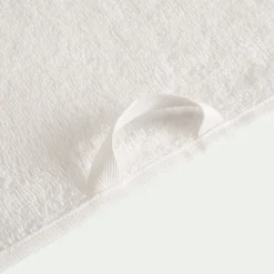 Lot de 2 serviettes invité en coton - blanc ventoux 30x50cm