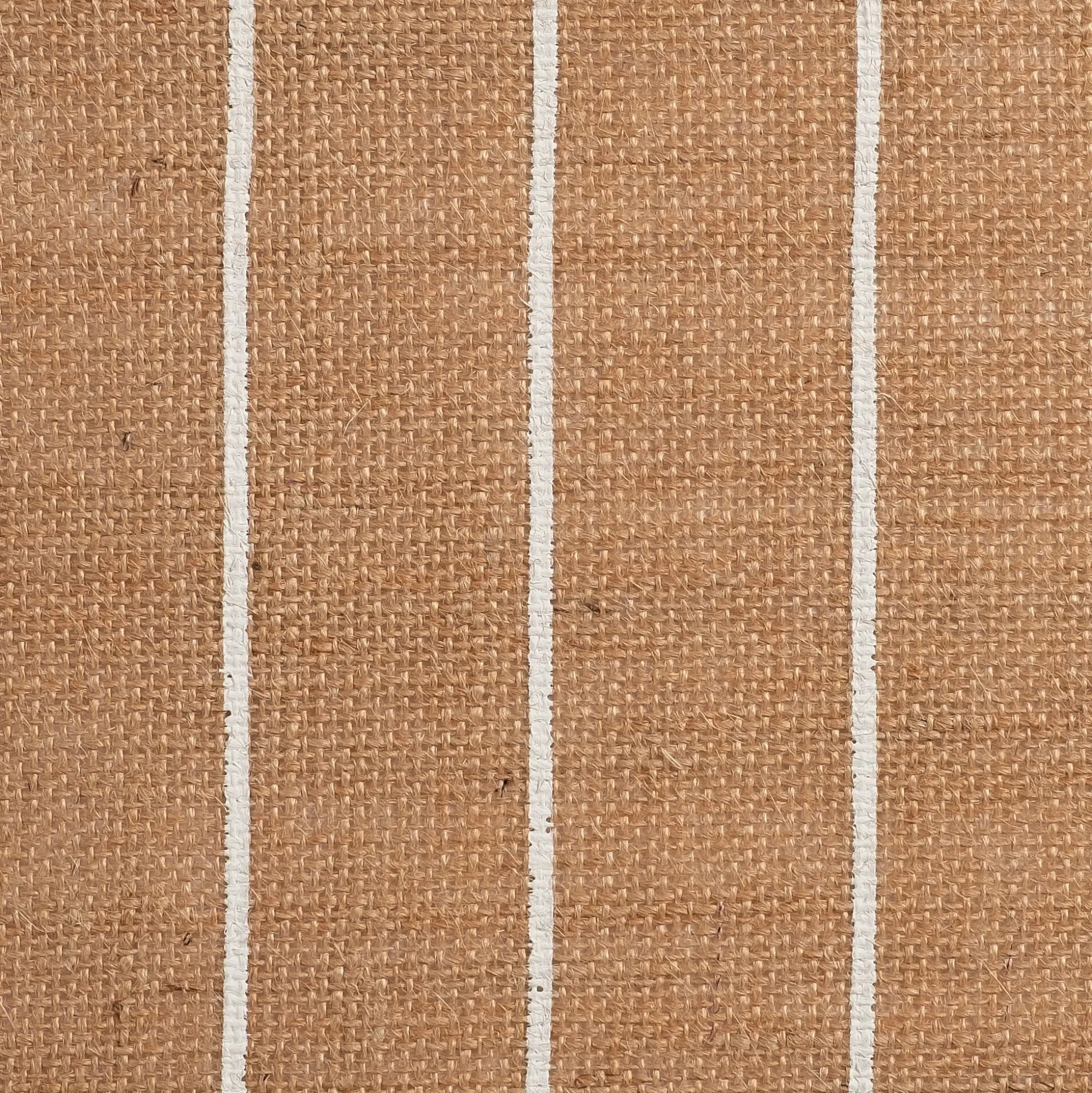 Lot de 4 sets de table à rayures en jute 30x45cm - naturel