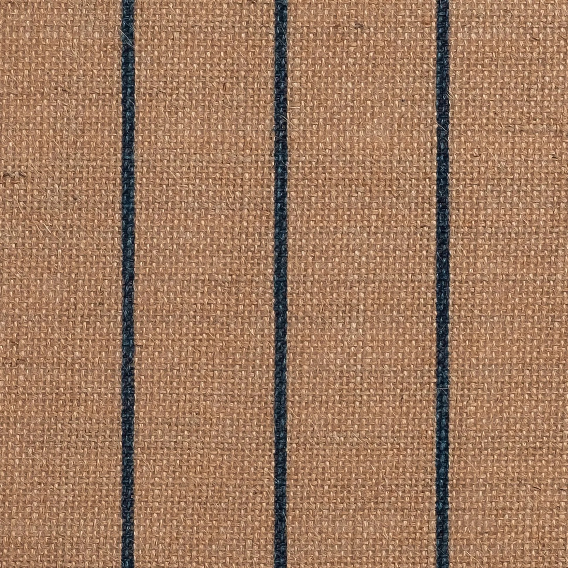 Lot de 4 sets de table à rayures en jute 30x45cm - bleu