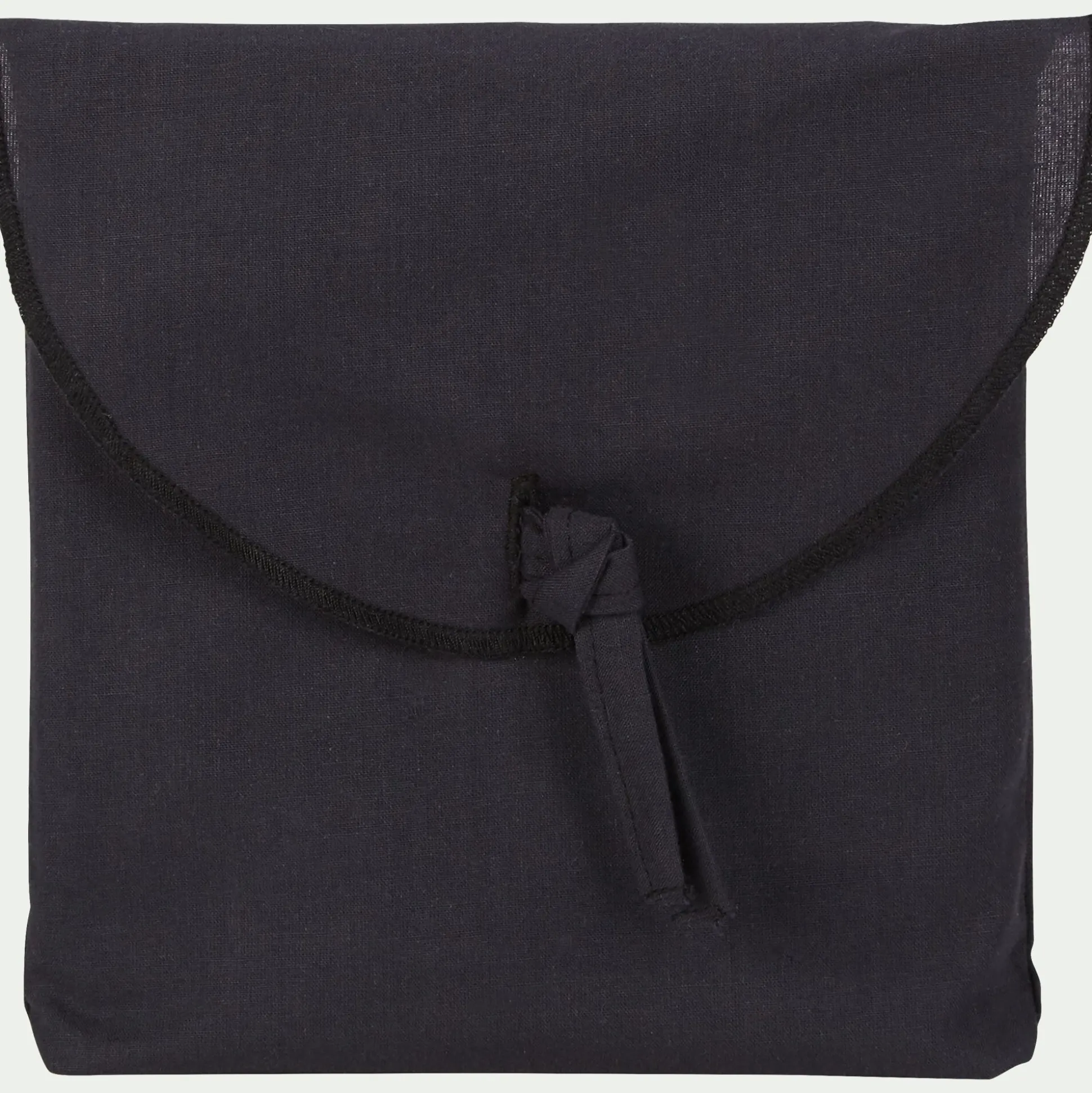 Lot de 2 taies d'oreiller en coton - gris calabrun 50x70cm