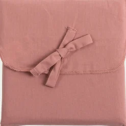 Lot de 2 taies d'oreiller en coton - rouge ricin 50x70cm
