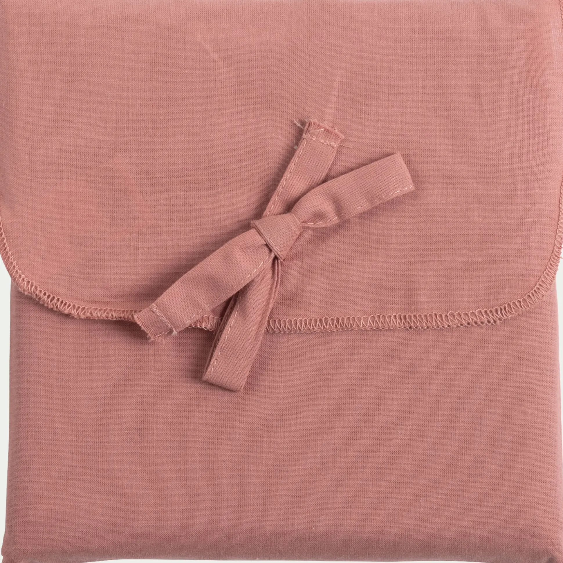 Lot de 2 taies d'oreiller en coton - rouge ricin 50x70cm