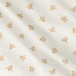 Lot de 2 taies d'oreiller en lin et coton 50x70cm avec motif argan - jaune
